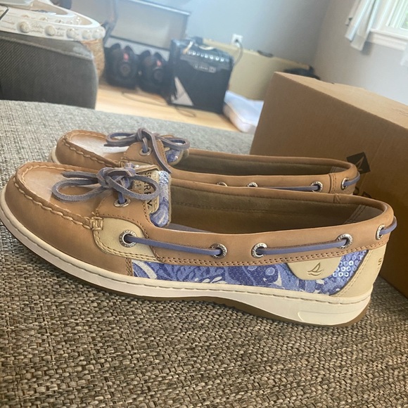 🍒SOLD🍒 NWOT Sequin Sperry Topsider - Picture 10 of 11